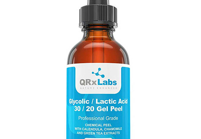 Glycolic/Lactic Acid 30/20 Gel Peel with Calendula, Chamomile and Green Tea Extracts – Professional Grade Chemical Face Peel for Acne Scars, Collagen Boost, Wrinkles, Fine Lines – AHA – 1 fl oz