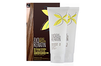 Brazilian smoothing Easy to do at home: Intensive care with keratin for wavy hair curly, sensitized or damaged