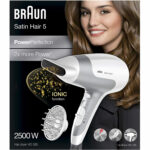 Braun Satin Hair 5 HD585 Power Perfection dryer – Ionic. Ultra Powerful. Lightweight. With diffuser.
