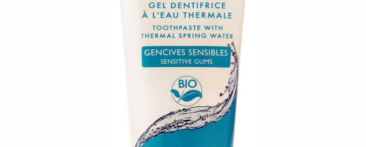 Buccotherm Sensitive Gums Toothpaste Gel – certified Organic 75 ML, MINT FLAVOUR